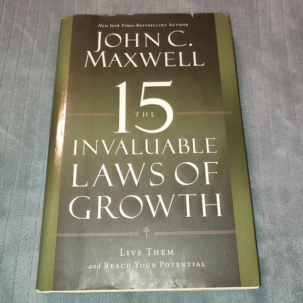 Book 15 Invaluable Laws of Growth Self help Personal Development reach potential